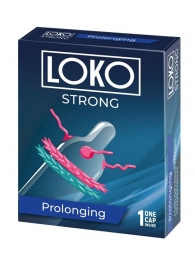 Стимулирующая насадка на пенис LOKO STRONG с продлевающим эффектом - Sitabella - в Волгодонске купить с доставкой
