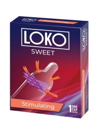 Стимулирующая насадка на пенис LOKO SWEET с возбуждающим эффектом - Sitabella - в Волгодонске купить с доставкой