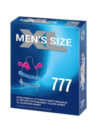 Стимулирующая насадка на пенис MEN SIZE 777 - Sitabella - в Волгодонске купить с доставкой
