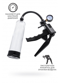 Прозрачная механическая помпа для пениса Viggo - Sexus - в Волгодонске купить с доставкой