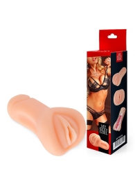 Телесный реалистичный мастурбатор в виде вагины - Bior toys - в Волгодонске купить с доставкой
