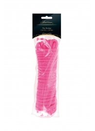 Розовая веревка для связывания Sweet Caress Rope - 10 метров - Sweet Caress - купить с доставкой в Волгодонске