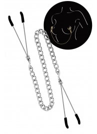 Регулируемые зажимы для сосков Sweet Caress Nipple Chain - Sweet Caress - купить с доставкой в Волгодонске