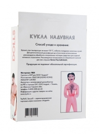 Надувная секс-кукла мужского пола - ToyFa - в Волгодонске купить с доставкой