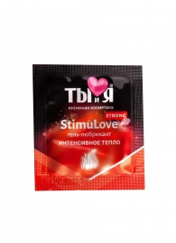 Разогревающий гель-лубрикант Stimulove Strong в одноразовой упаковке - 4 гр. - Биоритм - купить с доставкой в Волгодонске