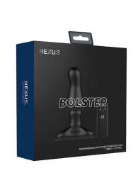 Черный вибростимулятор простаты Nexus Bolster - 12,3 см. - Nexus Range - в Волгодонске купить с доставкой