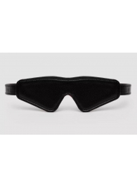Двусторонняя красно-черная маска на глаза Reversible Faux Leather Blindfold - Fifty Shades of Grey - купить с доставкой в Волгодонске