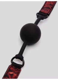Кляп-шар на двусторонних ремешках Reversible Silicone Ball Gag - Fifty Shades of Grey - купить с доставкой в Волгодонске