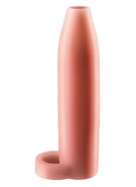 Телесная насадка Real Feel Enhancer XL - 17 см. - Pipedream - в Волгодонске купить с доставкой