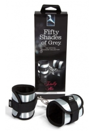 Серо-черные наручники Totally His - Fifty Shades of Grey - купить с доставкой в Волгодонске