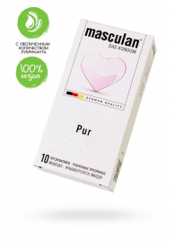 Супертонкие презервативы Masculan Pur - 10 шт. - Masculan - купить с доставкой в Волгодонске