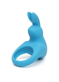 Голубое эрекционное виброкольцо Happy Rabbit Rechargeable Rabbit Cock Ring - Happy Rabbit - в Волгодонске купить с доставкой