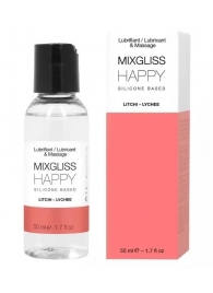 Смазка на силиконовой основе Mixgliss Happy - 50 мл. - Mixgliss - купить с доставкой в Волгодонске