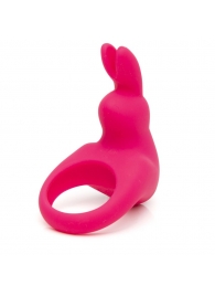 Розовое эрекционное виброкольцо Happy Rabbit Rechargeable Rabbit Cock Ring - Happy Rabbit - в Волгодонске купить с доставкой