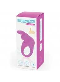 Фиолетовое эрекционное виброкольцо Happy Rabbit Rechargeable Rabbit Cock Ring - Happy Rabbit - в Волгодонске купить с доставкой