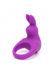 Фиолетовое эрекционное виброкольцо Happy Rabbit Rechargeable Rabbit Cock Ring - Happy Rabbit - в Волгодонске купить с доставкой