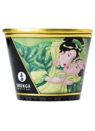 Массажная свеча Exotic Green Tea с ароматом зелёного чая - 170 мл. - Shunga - купить с доставкой в Волгодонске