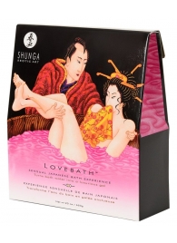 Соль для ванны Lovebath Dragon Fruit, превращающая воду в гель - 650 гр. - Shunga - купить с доставкой в Волгодонске