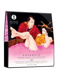Соль для ванны Lovebath Dragon Fruit, превращающая воду в гель - 650 гр. - Shunga - купить с доставкой в Волгодонске
