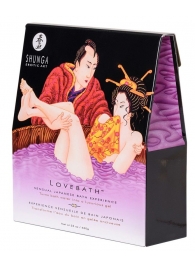 Соль для ванны Lovebath Sensual lotus, превращающая воду в гель - 650 гр. - Shunga - купить с доставкой в Волгодонске