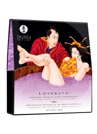 Соль для ванны Lovebath Sensual lotus, превращающая воду в гель - 650 гр. - Shunga - купить с доставкой в Волгодонске