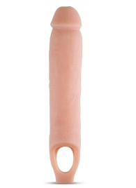 Телесная насадка на пенис 11.5 Inch Cock Sheath Penis Extender - 29,2 см. - Blush Novelties - в Волгодонске купить с доставкой