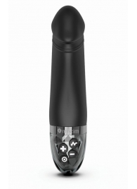 Черный вибратор с электростимуляцией Real Deal Neal - 16,5 см. - MyStim - купить с доставкой в Волгодонске