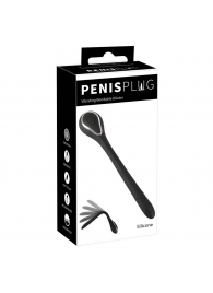 Черный гибкий уретральный стимулятор с вибрацией Vibrating Bendable Dilator - 13,5 см. - Orion - купить с доставкой в Волгодонске