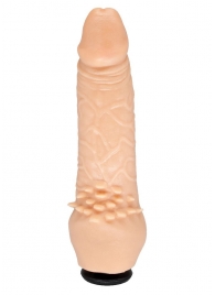 Телесная насадка-фаллос с шипами для массажа клитора - 17,8 см. - LOVETOY (А-Полимер) - купить с доставкой в Волгодонске