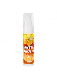 Интимный гель на водной основе Tutti-Frutti  Ванильный пудинг  - 30 гр. - Биоритм - купить с доставкой в Волгодонске