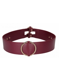 Бордовый ремень Halo Waist Belt - размер L-XL - Shots Media BV - купить с доставкой в Волгодонске