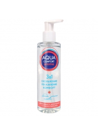 Гель-лубрикант на водной основе Aqua Comfort Aroma с ароматом персика - 195 гр. - Биоритм - купить с доставкой в Волгодонске