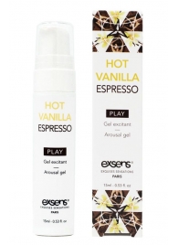 Возбуждающий гель Hot Vanilla Espresso Arousal Gel - 15 мл. - Exsens - купить с доставкой в Волгодонске
