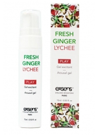 Возбуждающий гель Fresh Ginger Lychee Arousal Gel - 15 мл. - Exsens - купить с доставкой в Волгодонске