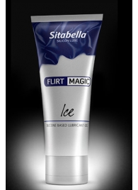 Силиконовая гель-смазка FLIRT MAGIC Ice с лёгким пролонгирующим эффектом - 75 мл. - Sitabella - купить с доставкой в Волгодонске
