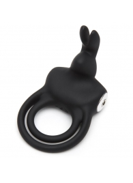 Черное эрекционное виброкольцо Happy Rabbit Cock Ring - Happy Rabbit - в Волгодонске купить с доставкой