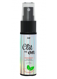 Клиторальный возбуждающий спрей Clit Me On Peppermint - 12 мл. - INTT - купить с доставкой в Волгодонске