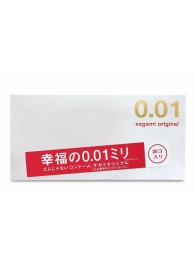 Ультратонкие презервативы Sagami Original 0.01 - 20 шт. - Sagami - купить с доставкой в Волгодонске