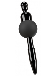 Черный уретральный вибростимулятор Vibrating Penis Plug - Orion - купить с доставкой в Волгодонске