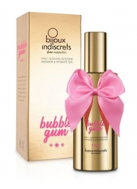 Гель с ароматом жвачки Bubblegum 2-in-1 Scented Silicone Massage And Intimate Gel - 100 мл. - Bijoux Indiscrets - купить с доставкой в Волгодонске