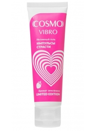 Возбуждающий гель на водно-силиконовой основе Cosmo Vibro с ароматом земляники - 50 гр. - Биоритм - купить с доставкой в Волгодонске