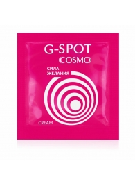 Стимулирующий интимный крем для женщин Cosmo G-spot - 2 гр. - Биоритм - купить с доставкой в Волгодонске