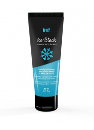 Лубрикант на водной основе Ice Black с ледяным эффектом - 50 мл. - INTT - купить с доставкой в Волгодонске