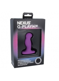 Фиолетовая вибровтулка Nexus G-Play+ M - Nexus Range - в Волгодонске купить с доставкой
