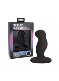Черная вибровтулка Nexus G-Play+ L - Nexus Range - в Волгодонске купить с доставкой