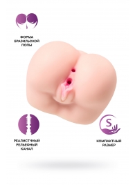 Реалистичный мастурбатор Paula с 2 любовными тоннелями - ToyFa - в Волгодонске купить с доставкой