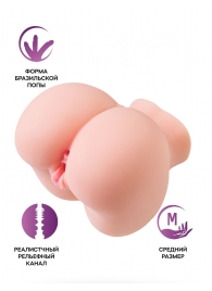 Реалистичный мастурбатор Giovanna - ToyFa - в Волгодонске купить с доставкой