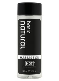 Массажное масло для тела Natural Basic - 100 мл. - HOT - купить с доставкой в Волгодонске