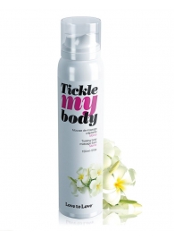 Массажная хрустящая пенка Tickle My Body Monoi с ароматом моной - 150 мл. - Love to Love - купить с доставкой в Волгодонске
