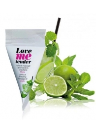 Съедобное согревающее массажное масло Love Me Tender Mojito с ароматом мохито - 10 мл. - Love to Love - купить с доставкой в Волгодонске